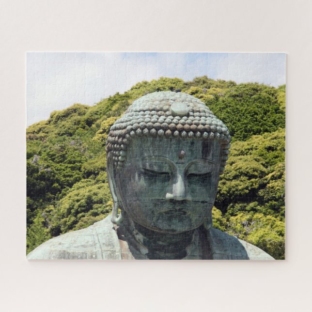 kamakura buddha japan jigsaw puzzle (Horizontal)
