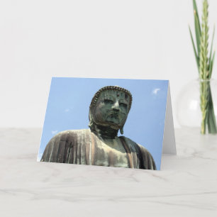 kamakura buddha statue card