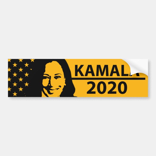 Kamala 2020 bumper sticker (Front)