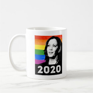 KAMALA 2020 PRIDE POSTER COFFEE MUG