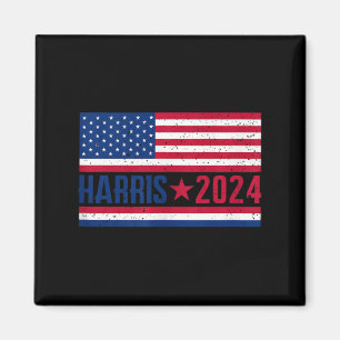 Kamala 2024 American Flag Magnet