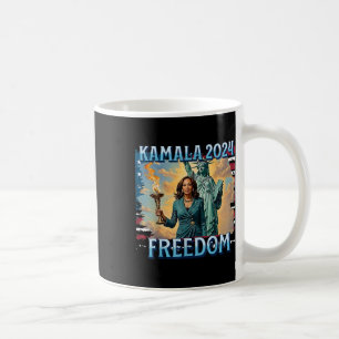 Kamala 2024 For President Campaign Lady Liberty To Coffee Mug