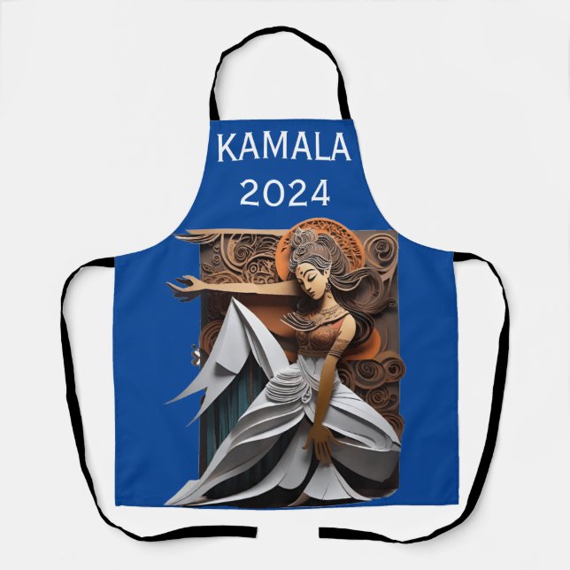 Kamala 2024 for President Thunder_Cove  Apron (Front)