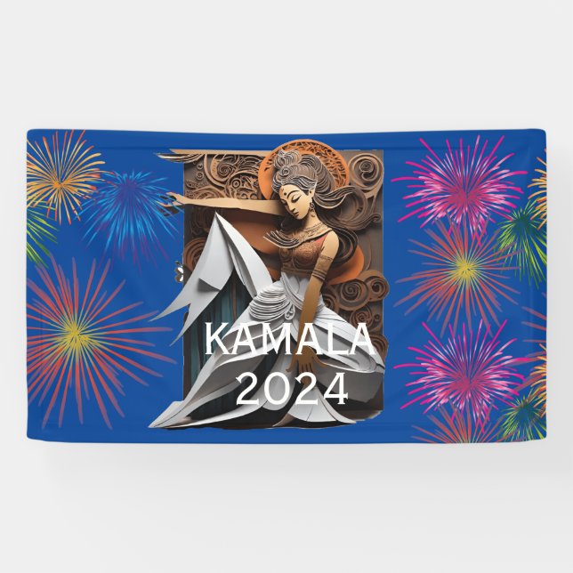 Kamala 2024 for President Thunder_Cove  Banner (Horizontal)