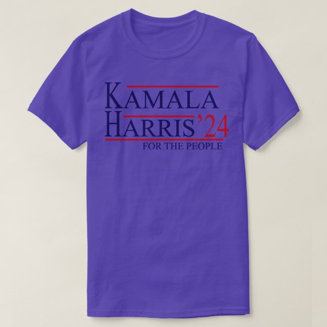 Kamala  2024 For the People 1 T-Shirt (Design Front)