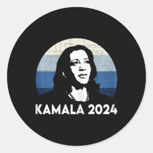 Kamala 2024 Kamala Harris 2024 President Classic Round Sticker