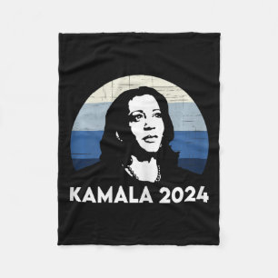 Kamala 2024 Kamala Harris 2024 President  Fleece Blanket