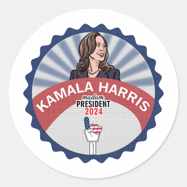 Kamala 2024 Sticker (Front)