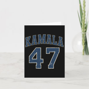 Kamala 47 Comma President Kamala Harris Wheimer 20 Card