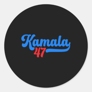 Kamala 47 Election 2024 Classic Round Sticker