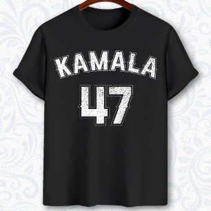 Kamala 47 Harris 2024 election campaign  T-Shirt