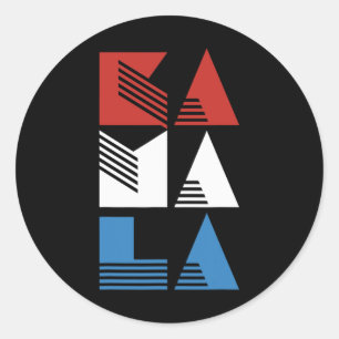 Kamala 47 Kamala47 President Usa America 2024 Elec Classic Round Sticker