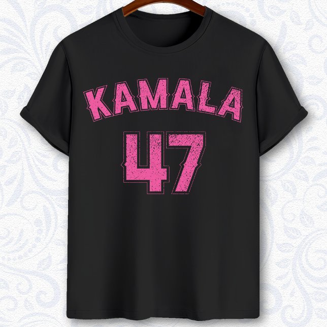 Kamala 47 pink Harris 2024 election campaign  T-Shirt (Creator Uploaded)