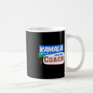 Kamala And The Coach Harris Wheimer 2024 Campaign Coffee Mug