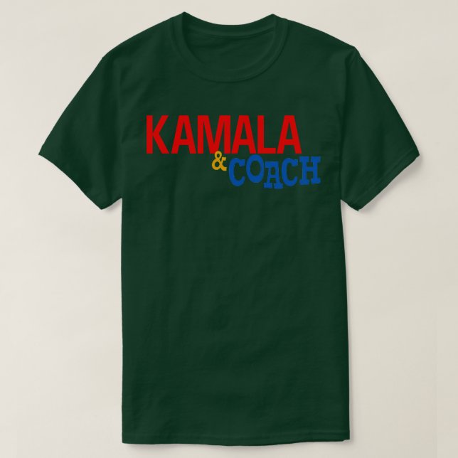 Kamala and The Coach TShirt 1 (Design Front)