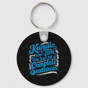 Kamala And Tim Harris Wheimer Presidential Electio Key Ring