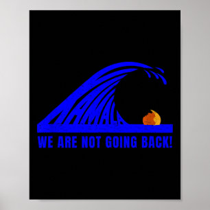 Kamala Blue Wave 2024 Harris Wheimer Presidential  Poster