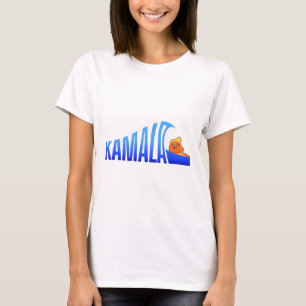 Kamala Blue Wave Over Trump Harris For President T-Shirt