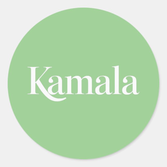 Kamala Brat Kamala Harris for President 2024  Classic Round Sticker (Front)