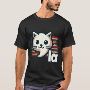 Kamala Cat Usa Flag Political Cat Premium T-Shirt