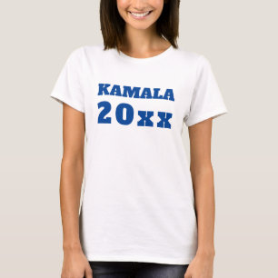 KAMALA custom blue democrat text  T-Shirt