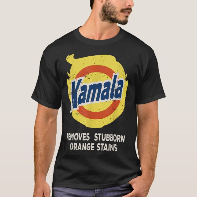 Kamala Detergent Removes Stubborn Orange Stains T-Shirt (Front)