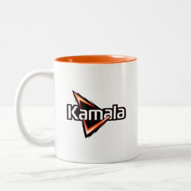 Kamala Doritos Family Pack Two-Tone Coffee Mug (Left)