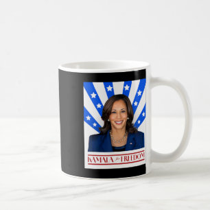 Kamala For Freedom 2024 Madam Vice President Coffee Mug