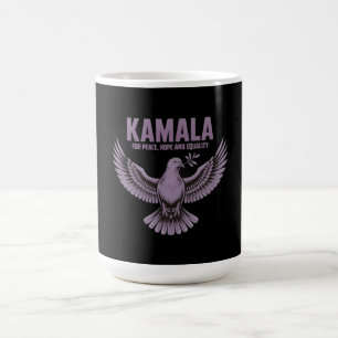 Kamala for Peace, Hope and Equality Support Kamala Coffee Mug