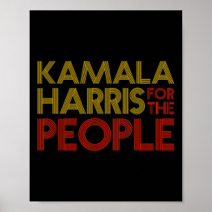 Kamala For The People Breaking Barriers Poster