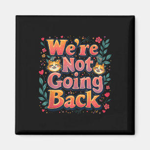 @kamala Groovy Colourful Vintage Style Kamala Harr Magnet