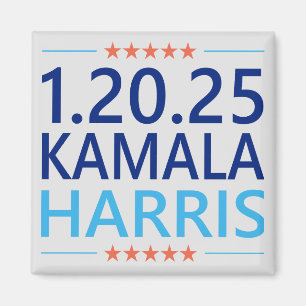 Kamala Harris 1st Woman President 1.20.25 Magnet
