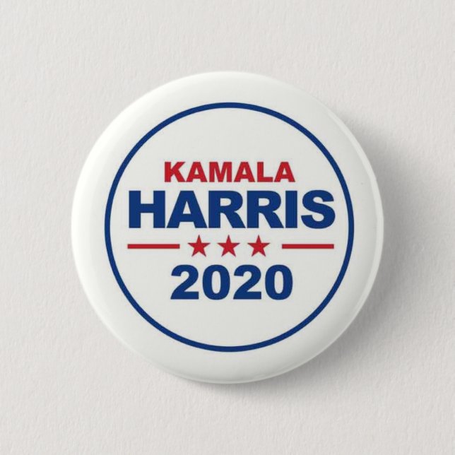 Kamala Harris 2020 6 Cm Round Badge (Front)