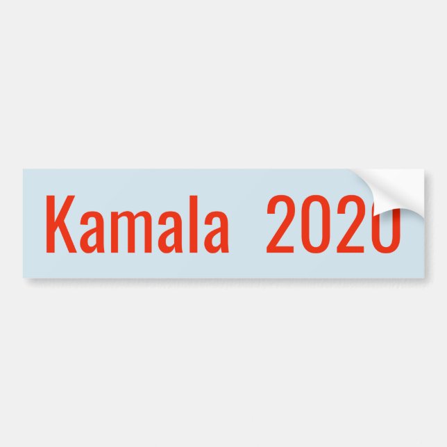 Kamala Harris 2020 Bumper Sticker (Front)