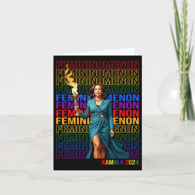 Kamala Harris 2024 1  Card (Front)
