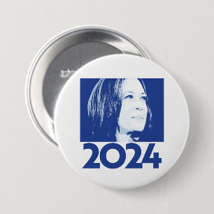 Kamala Harris 2024 7.5 Cm Round Badge