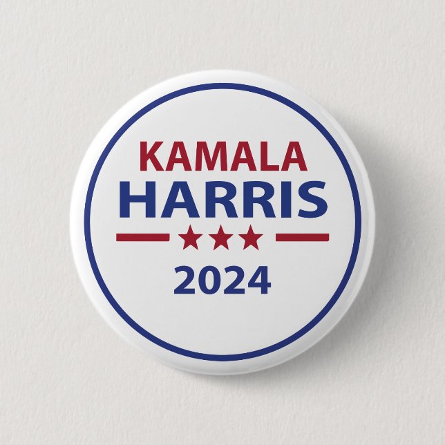 Kamala Harris 2024 Button (Front)