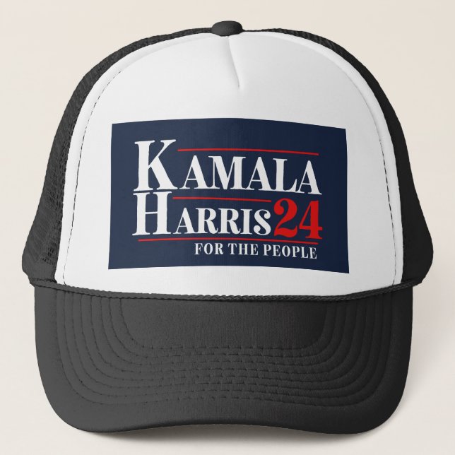 Kamala Harris 2024 Campaign  Trucker Hat (Front)