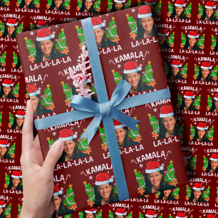 Kamala Harris 2024 Christmas  Wrapping Paper