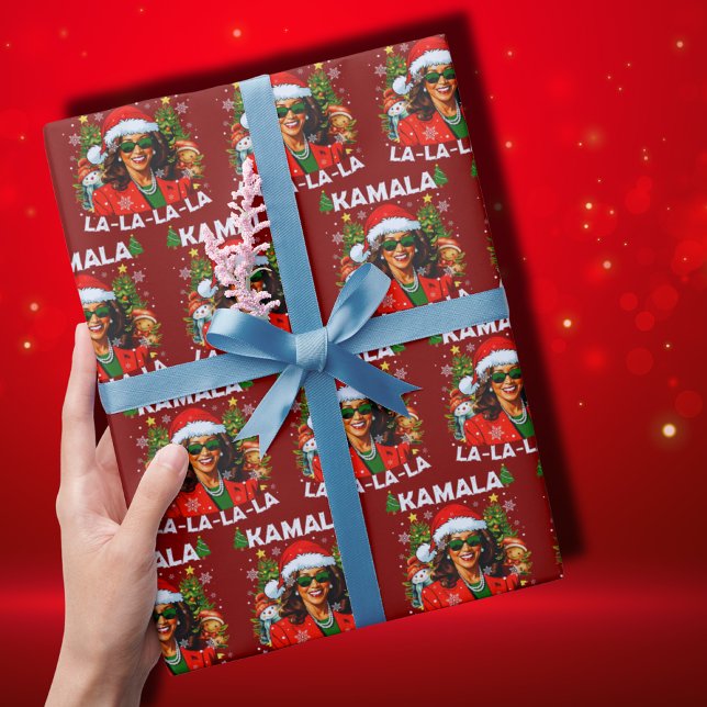 Kamala Harris 2024 Christmas Wrapping Paper (Creator Uploaded)