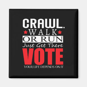 Kamala Harris 2024 Election Anti Trump  Magnet