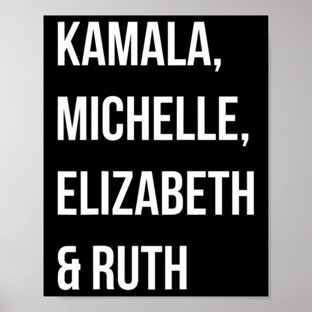 Kamala Harris 2024 Election Anti Trump  Poster (Front)