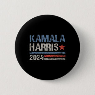 Kamala Harris 2024 For President Election Campaign 6 Cm Round Badge