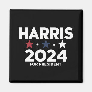 Kamala Harris 2024 For President Election Campaign Magnet