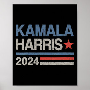 Kamala Harris 2024 For President Election Campaign Poster