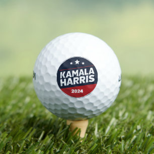 Kamala Harris 2024 For President Retro Election Golf Balls
