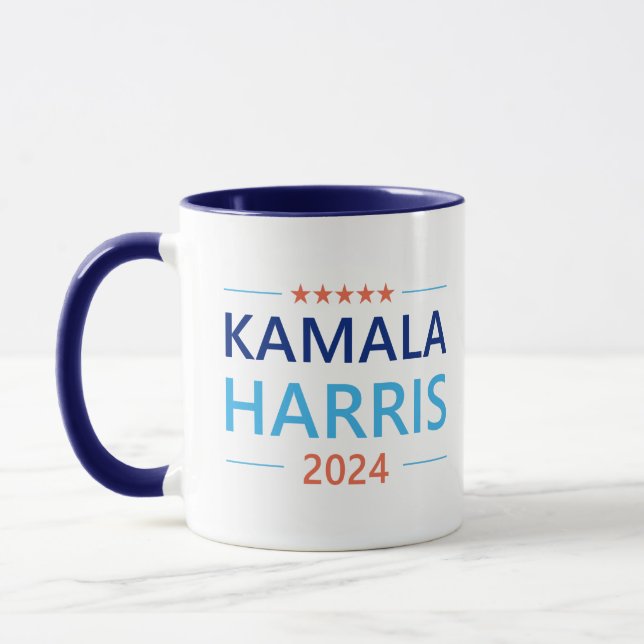 Kamala Harris 2024 for President US Election Mug (Left)
