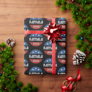 Kamala Harris 2024 For President Wrapping Paper