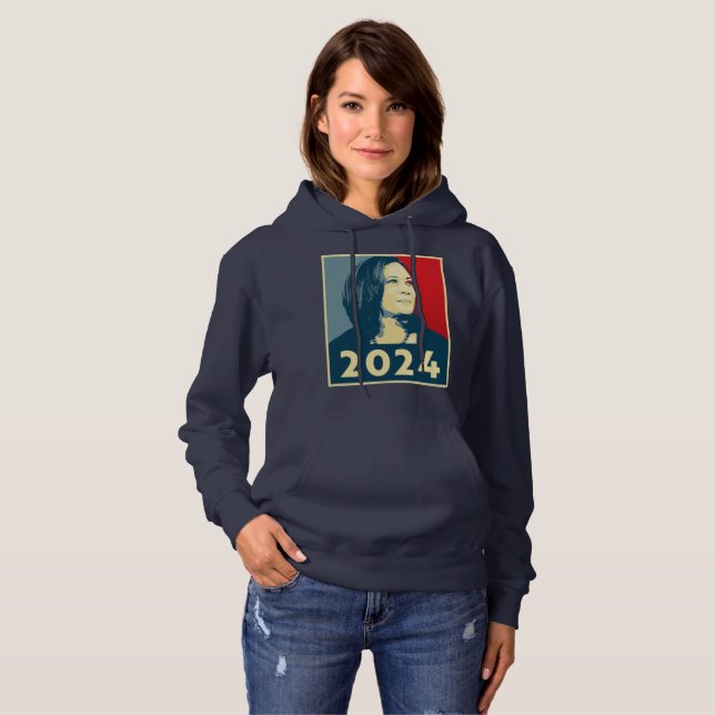Kamala Harris 2024 Hoodie (Front Full)