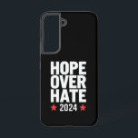 Kamala Harris 2024 Hope Over Hate Presidential  Samsung Galaxy Case<br><div class="desc">Kamala Harris 2024 Hope Over Hate Presidential Election</div>